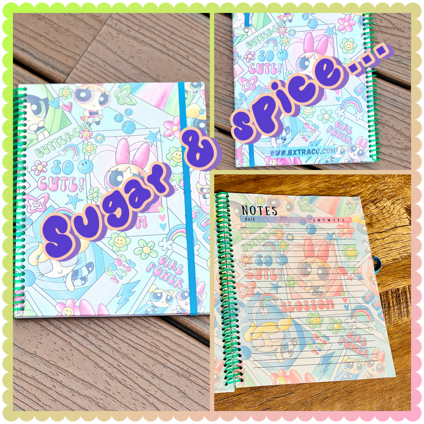 Sugar and spice notebook/planner