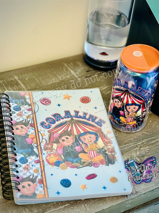 Coraline Planner + coloring pages