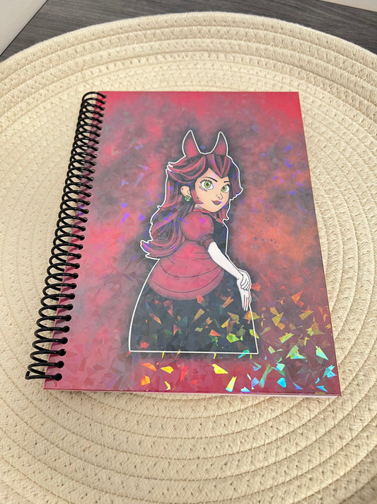 Dark Peach notebook