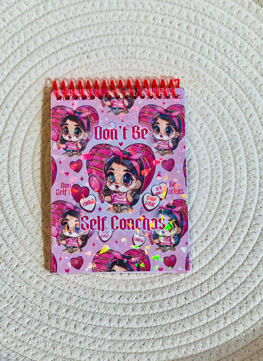 Don't be Self Conchas Spiral Notepad